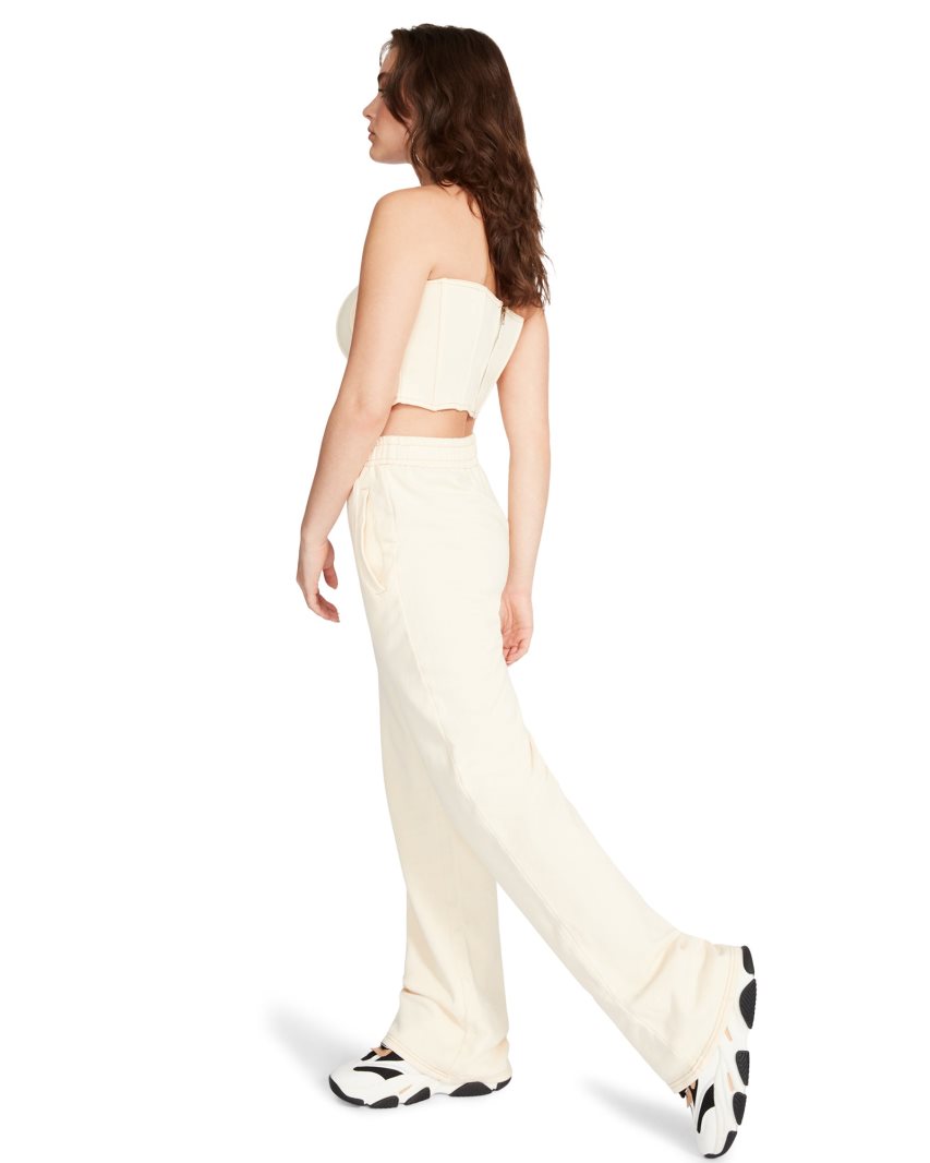 Beige Steve Madden Brooks Women's Pants | PH 1824CPZ